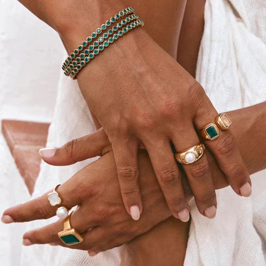 Wholesale Fairley Starburst Pearl Ring | Fairley